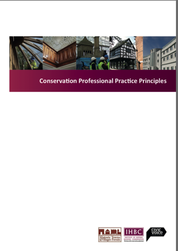 HTVF Conservation Professional Practice Principles