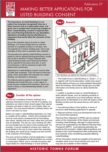 Making Better Planning Applications Listed Building Content